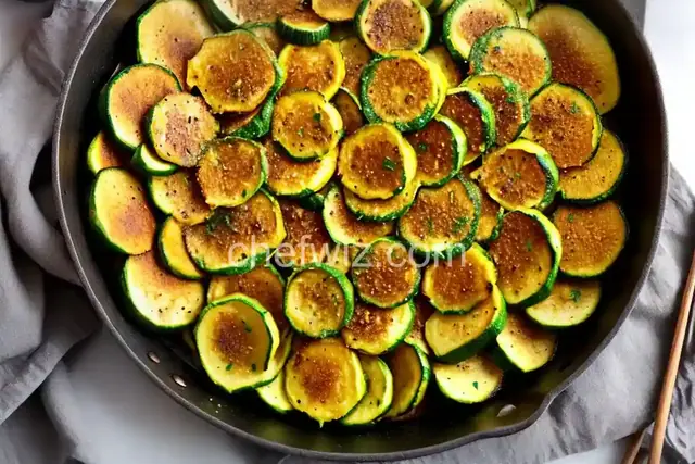 Easy Pan-Fried Zucchini