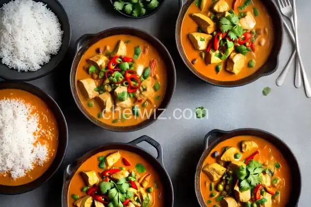 Easy Panang Curry with Chicken