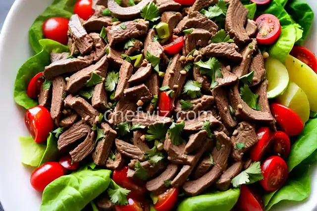 Easy Philly Steak Salad