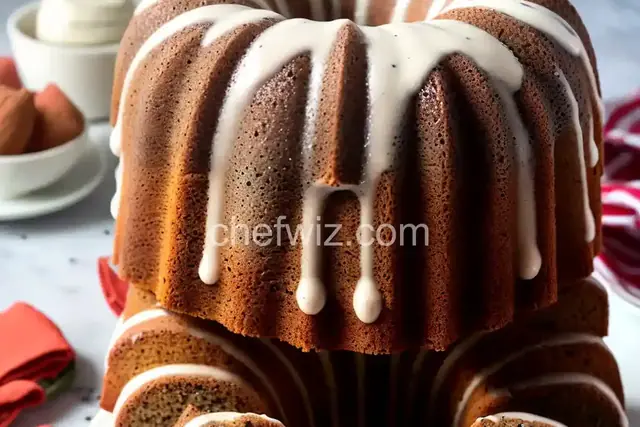 Easy Poppy Seed Bundt Cake