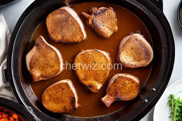 Easy Pork Chops for the Slow Cooker