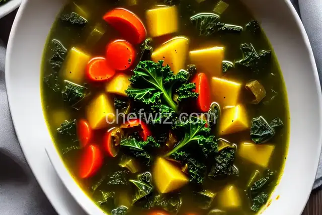 Easy Portuguese Kale Soup