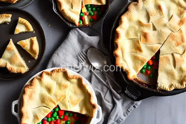 Easy Pot Pie with Biscuits