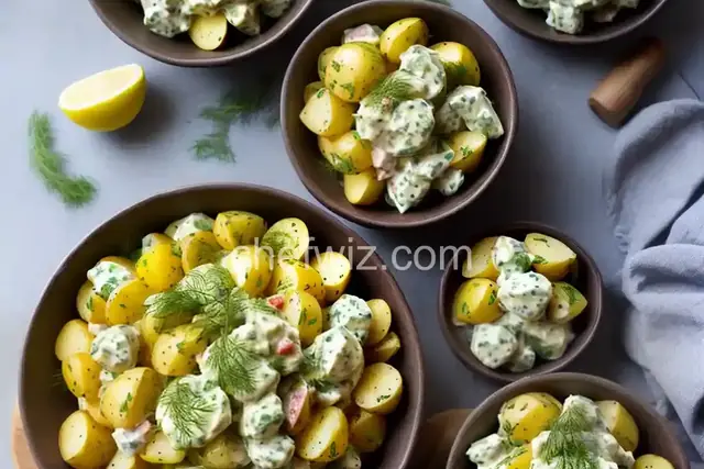Easy Potato Salad with Dill