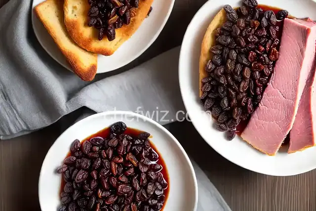 Easy Raisin Sauce for Ham