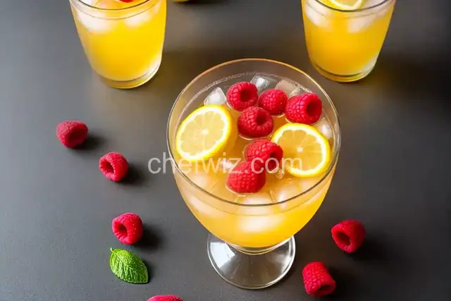 Easy Raspberry Lemonade