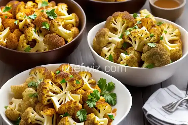 Easy Roasted Cauliflower