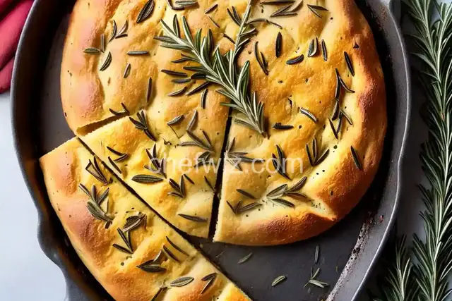 Easy Rosemary Focaccia