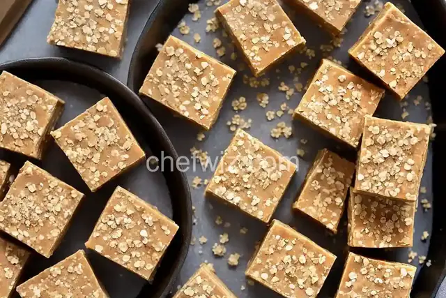 Easy Salted Oat Fudge