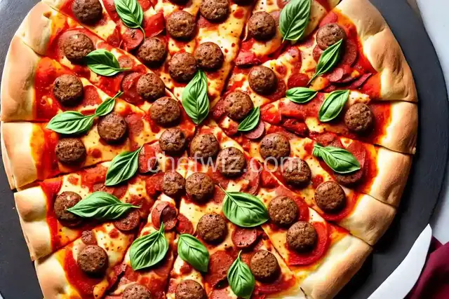 Easy Sausage Pizza