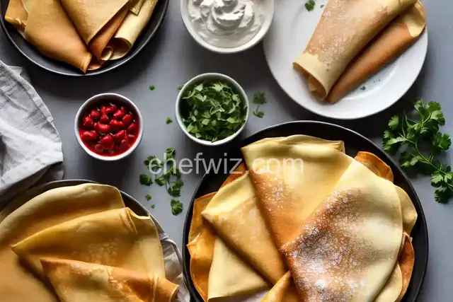 Easy Savory Crêpes