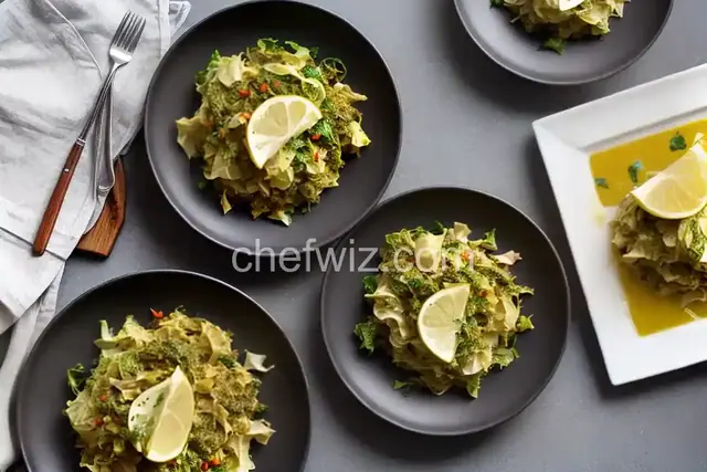Easy Savoy Cabbage