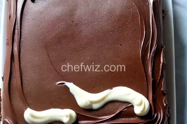 Easy Sheet Cake With Chocolate-Cream Cheese Frosting
