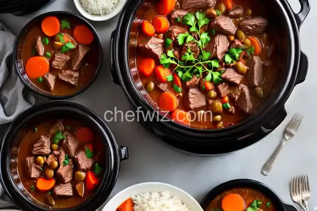Easy Slow Cooker Beef Stew