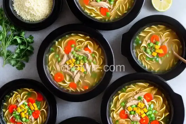 Easy Slow Cooker Chicken Noodle Soup