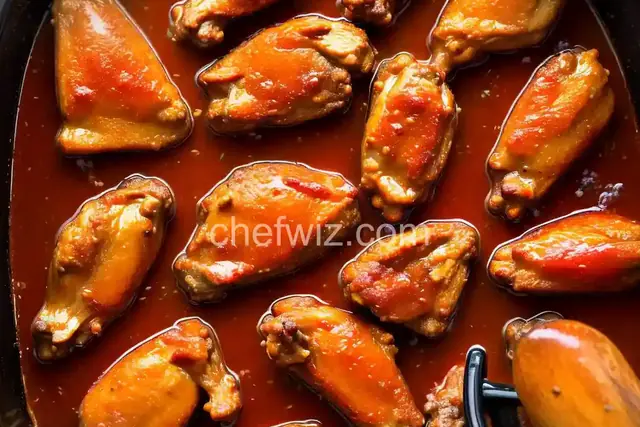 Easy Slow Cooker Chicken Wings