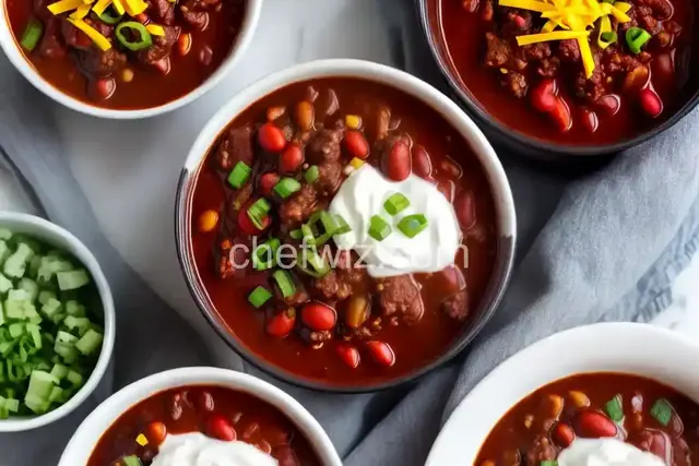Easy Slow Cooker Chili
