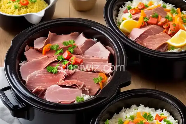 Easy Slow Cooker Ham