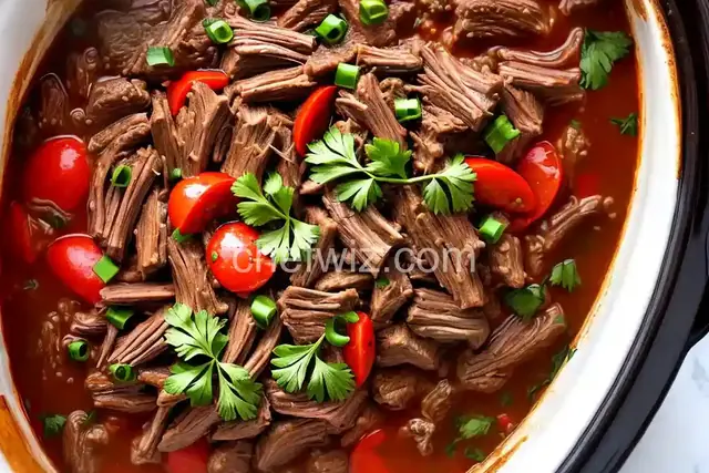 Easy Slow Cooker Italian Beef