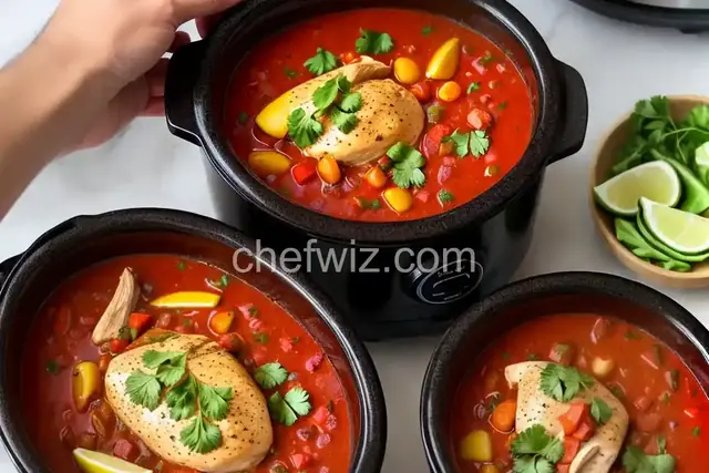 Easy Slow Cooker Santa Fe Chicken