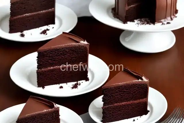 Easy Small Nemesis Chocolate Cake Recipe | Cook the Book