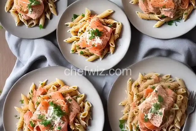 Easy Smoked Salmon Pasta