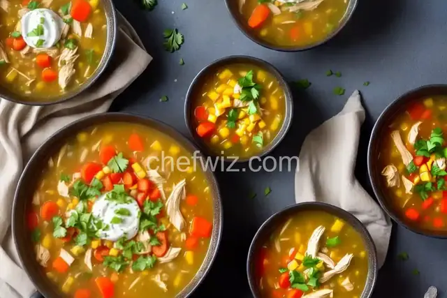 Easy Southwestern Chicken Soup