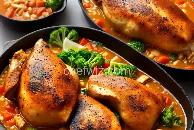 Easy Steam Chicken