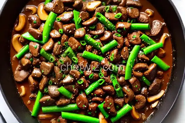Easy Stir-Fried Beef With Mushrooms and Butter Recipe