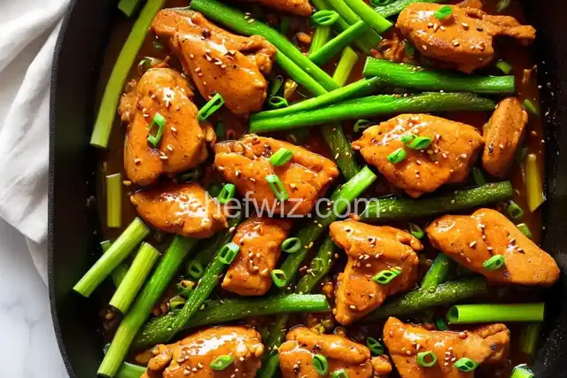 Easy Stir-Fried Chicken With Ginger and Scallions Recipe