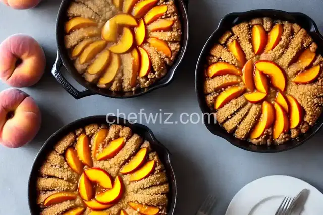 Easy Stovetop Peach Cobbler