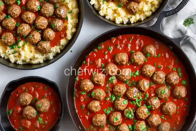 Easy Swedish Meatballs and Smashed Potatoes Recipe