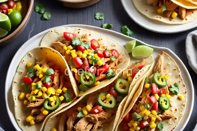 Easy Tex-Mex Chicken Tacos