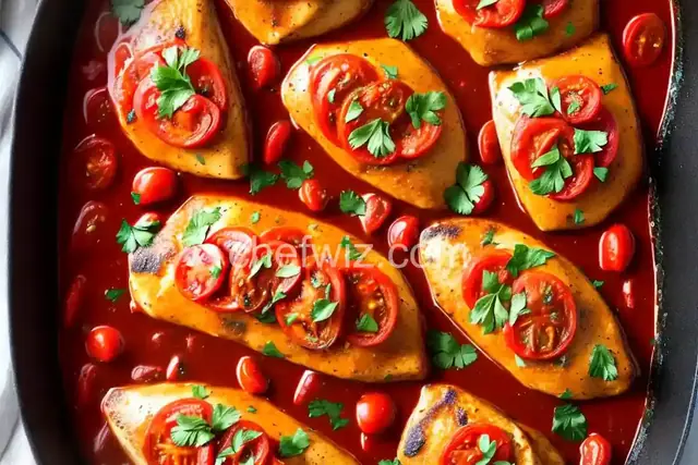 Easy Tomato Chicken Marsala