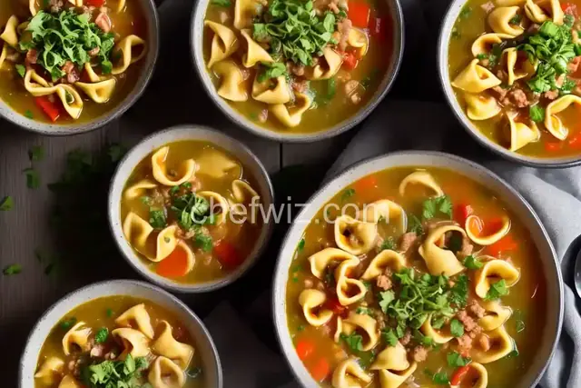 Easy Tortellini Soup