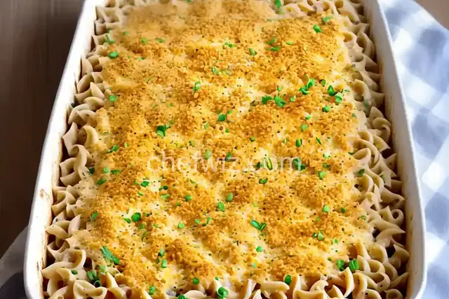 Easy Tuna Noodle Casserole