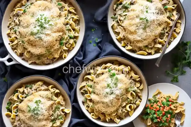 Easy Turkey Tetrazzini