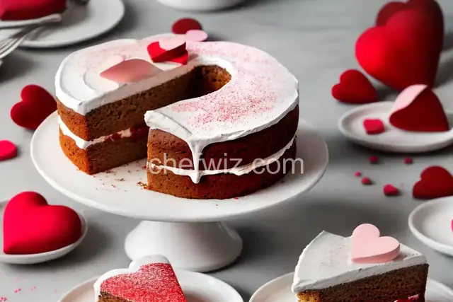Easy Valentine's Day Cake