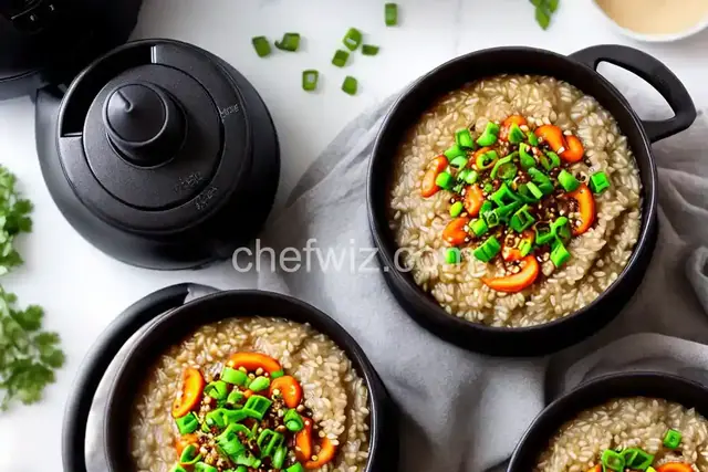 Easy Vegan Pressure-Cooker Miso Risotto Recipe