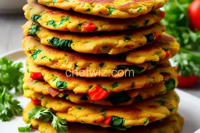 Easy Vegetable Pancakes Recipe