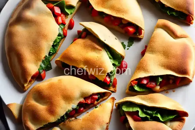 Easy Vegetarian Calzones