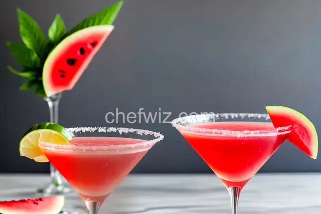 Easy Watermelon Martini