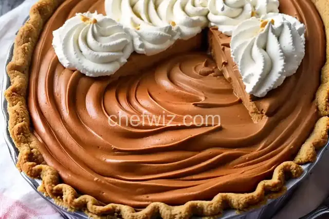 Easy Whipped Peanut Butter Pie