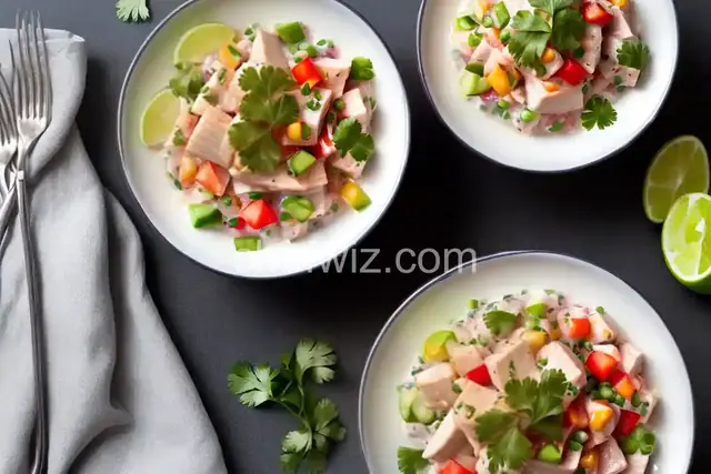 Easy White Albacore Ceviche
