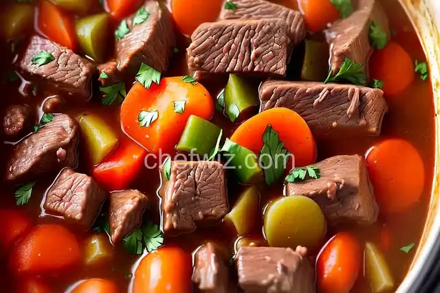 Easy and Hearty Slow Cooker Beef Stew