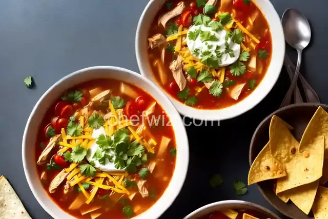 Easy and Tasty Chicken Tortilla Soup