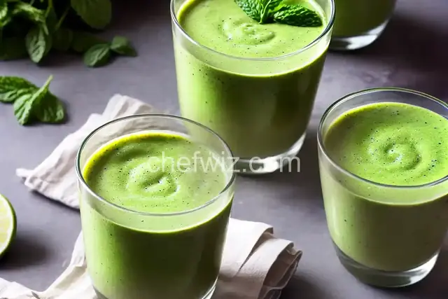 Easy and Tasty Green Smoothie