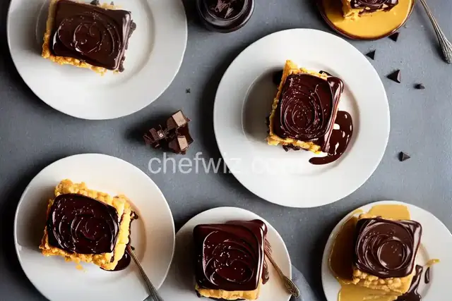 Eclair Cake with Chocolate Ganache