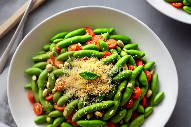 Edamame Parmesan