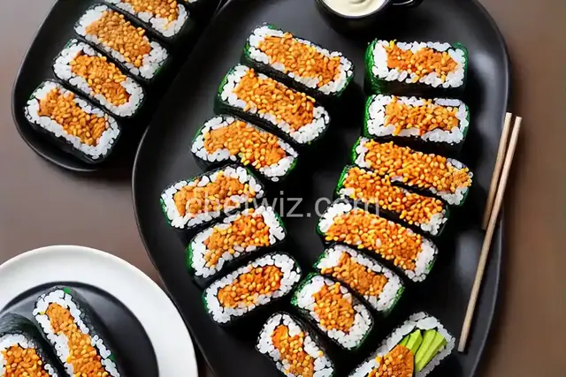 Eel Roll and California Roll